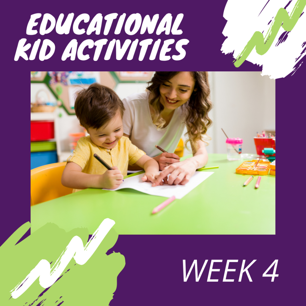 Educational Activities Week 4
