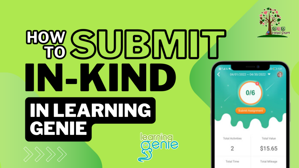 How To Submit Your Own In Kind In Learning Genie Thumbnail